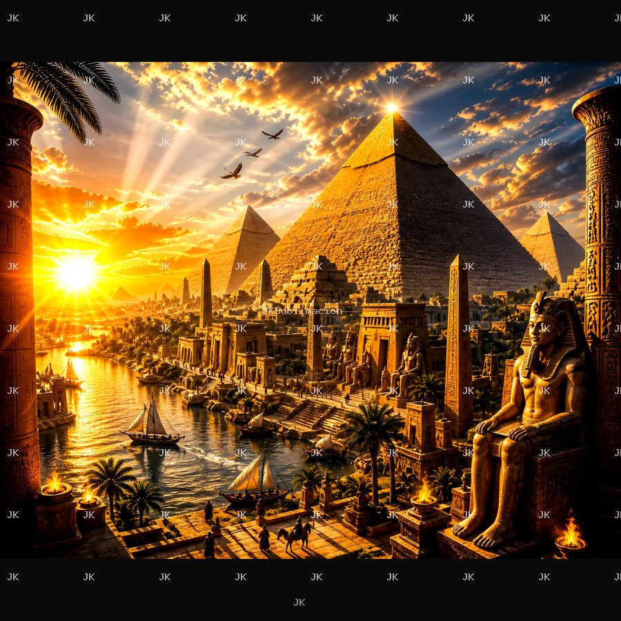 Golden Egypt Kingdom 4500x5400