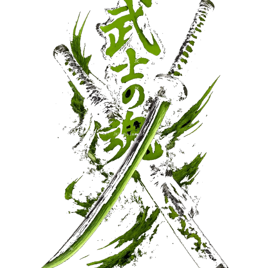 ⚔️ Samurai Sword JK | Diseño Japonés para Hombre PNG