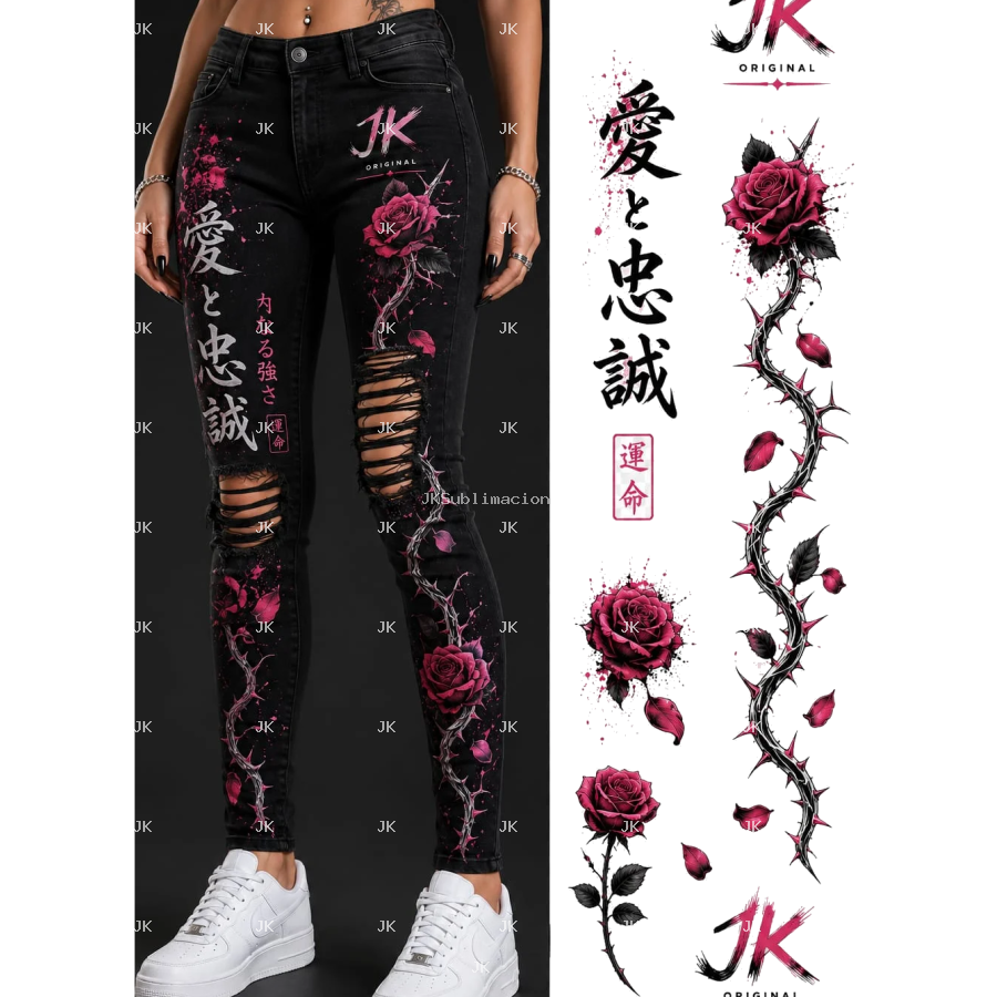 PANTALÓN ROSE SNAKE WOMAN