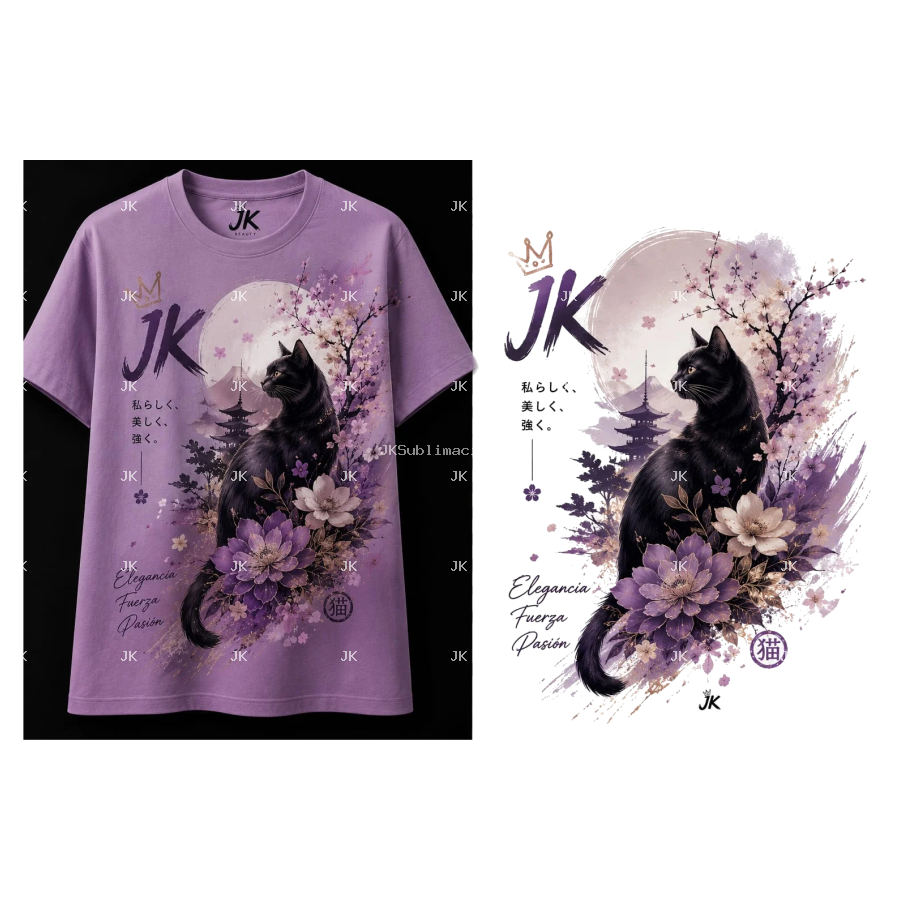 CAMISA CAT GIRL JAPAN