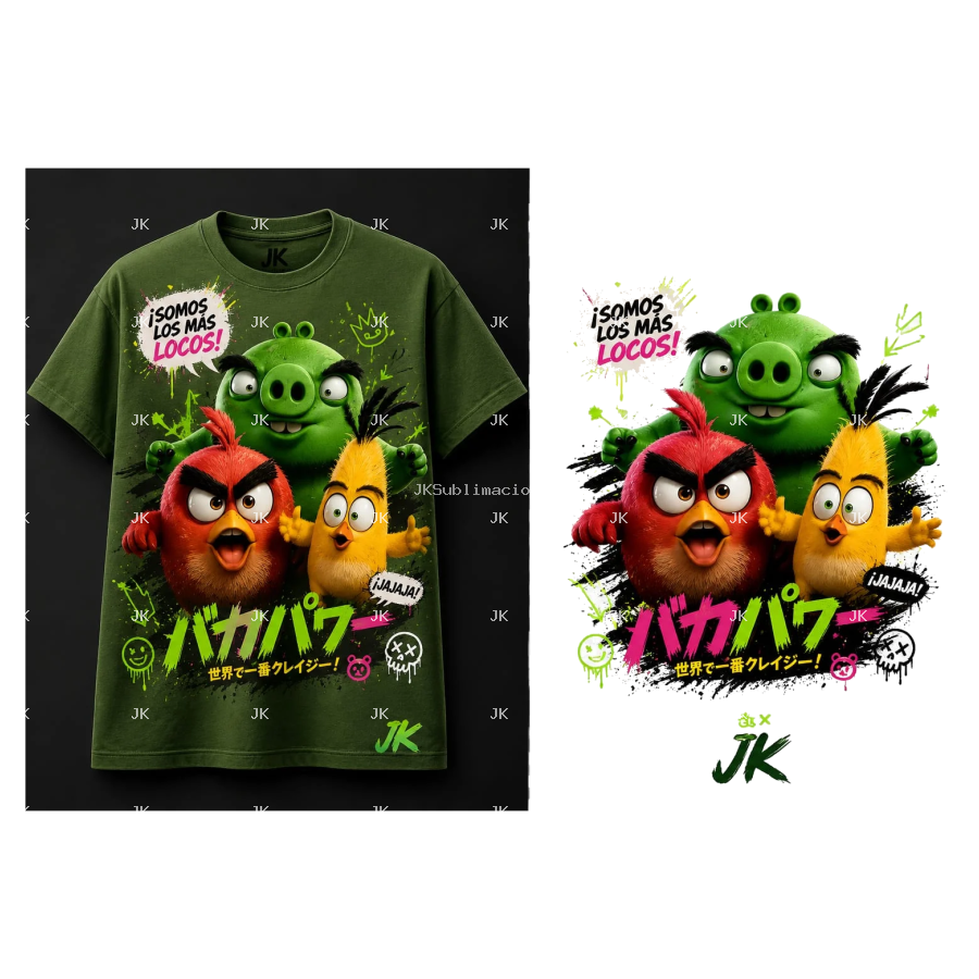 CAMISA GREEN KIDS JAPAN