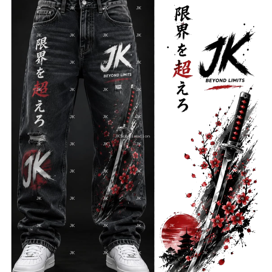 JK Samurai Black Sword