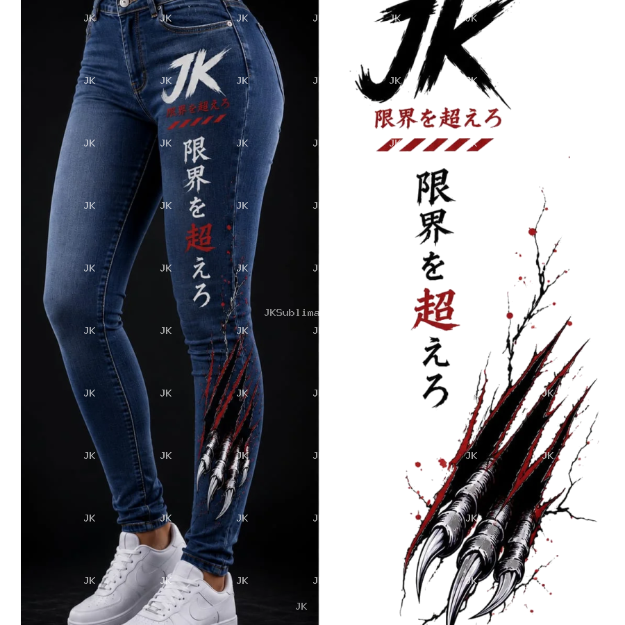 JK Blue Claw Street Jeans