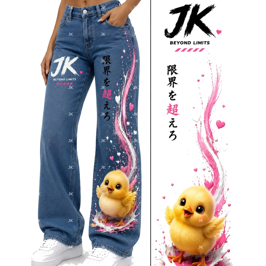 JK Cute Chick Women Jeans 4500x5400