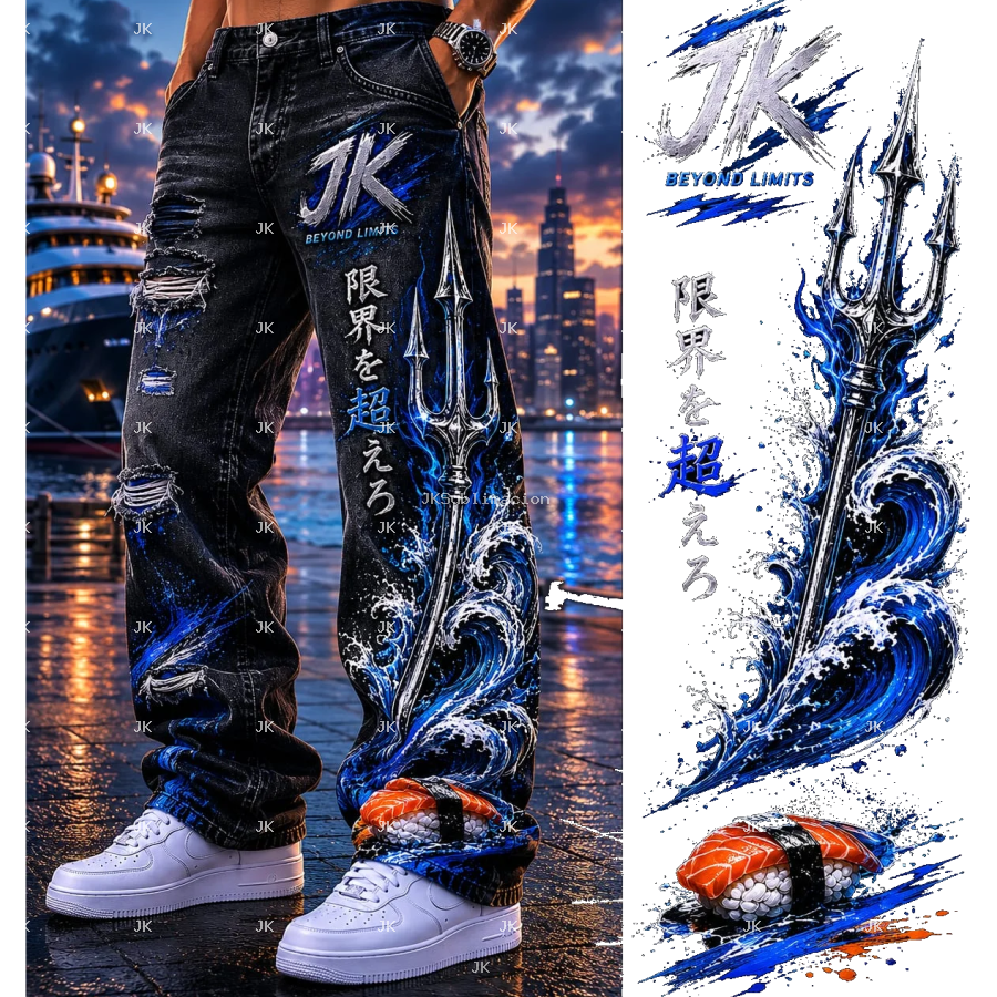 JK Black Ocean Trident Men Pants 4500x5400