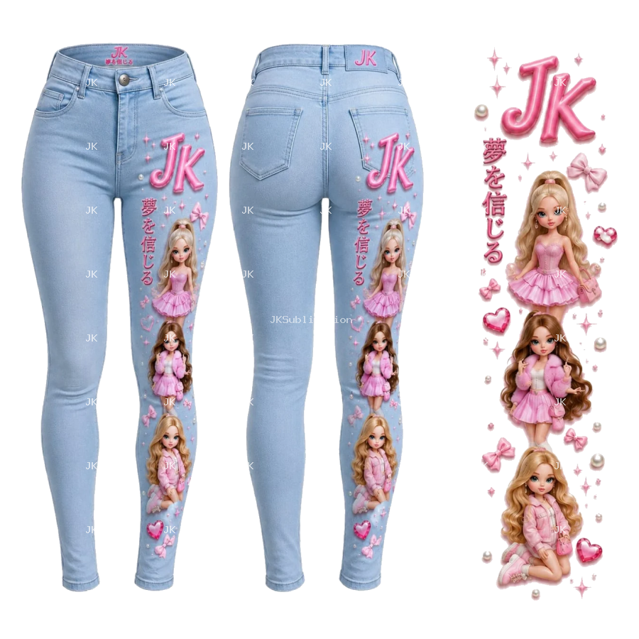 👧 JK Muñecas Fashion Celeste Premium
