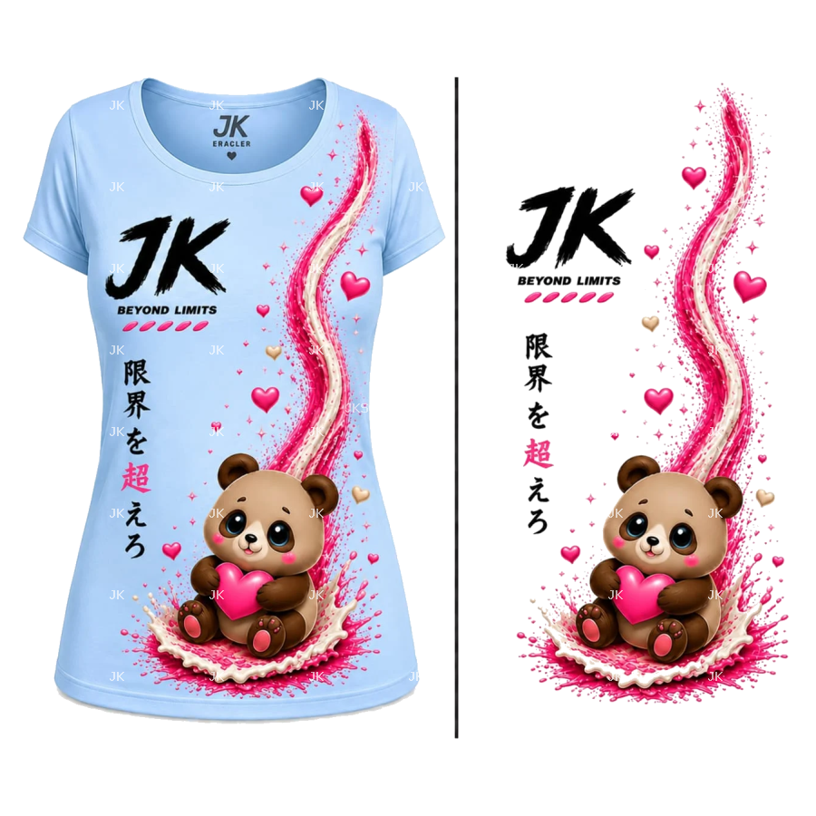 🐼 JK Oso Panda Celeste Premium