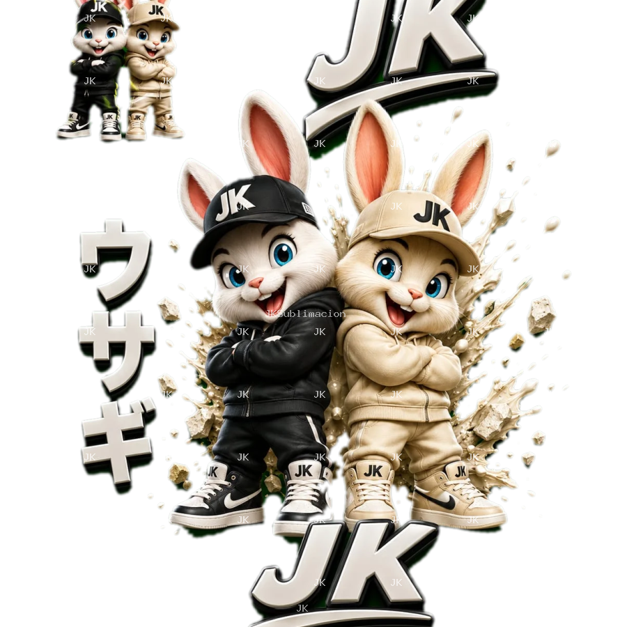 Pack de 10 Diseños Digitales JK para Niño – Camisa y Pantalón – Sublimación y DTF